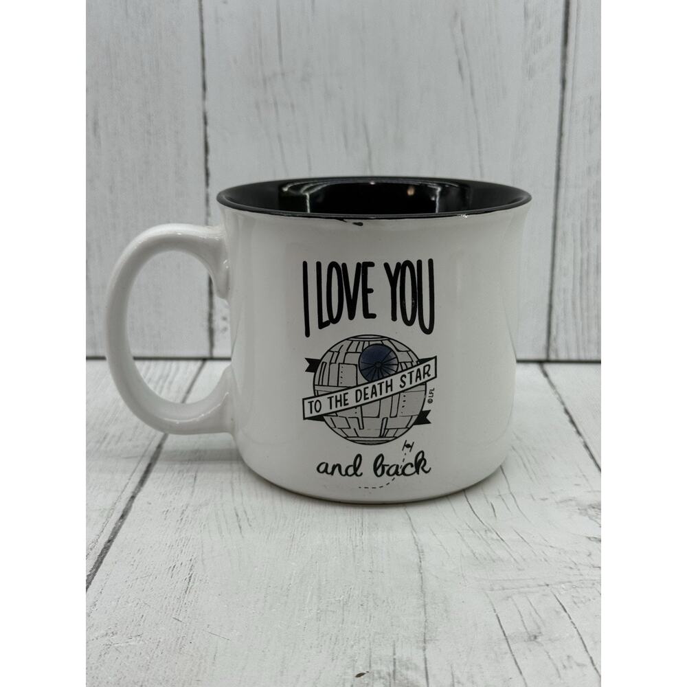 Disney Star Wars I Love You to the Death Star and Back 18oz Mug Valentine's Day